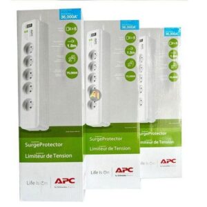 RALLONGE Multiprise Parasurtenseur 5 Prises APC – APC PME5B / APC PM5 (PROTECTION APC ET LIMITEUR DE TENSION)